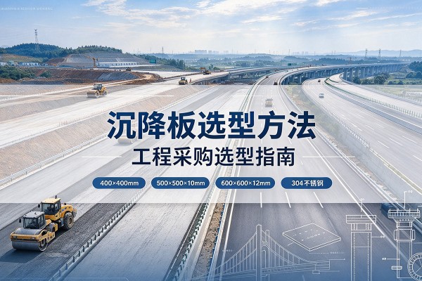 曲麻莱沉降板选择方法