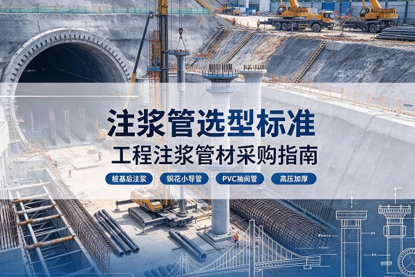 曲麻莱注浆管选型标准