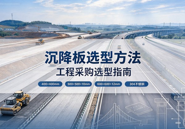 曲麻莱沉降板选择方法